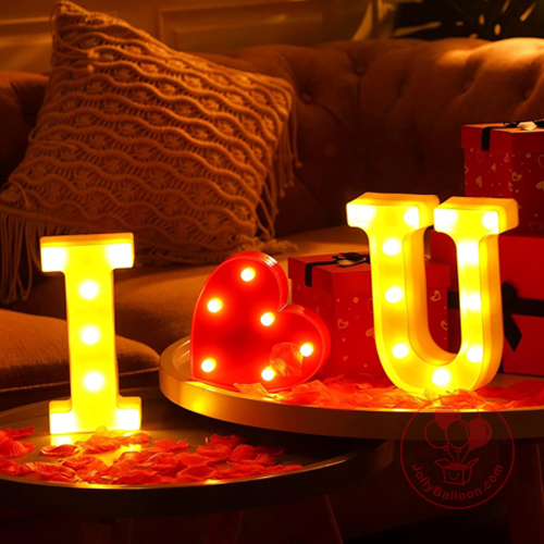 LED 字母燈-I❤️U