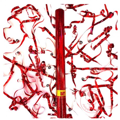 60cm 極長手持禮炮 (紅色長條) 1支