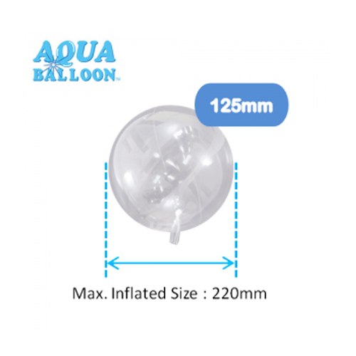 AQUA Balloon 125mm (只可充空氣)
