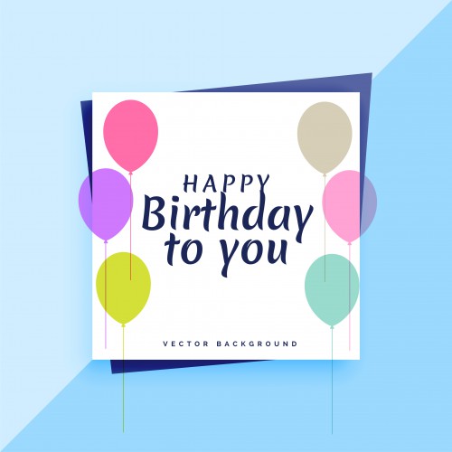 48" x 48" Happy Birthday to You PP Poster