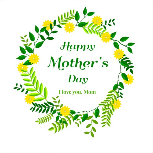 48" x 48" Happy Mother's Day PP 海報