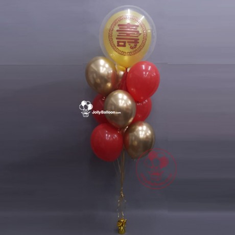 壽辰乳膠氣球束