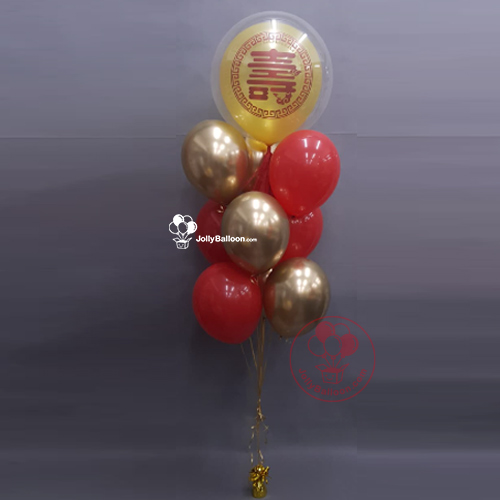 壽辰乳膠氣球束