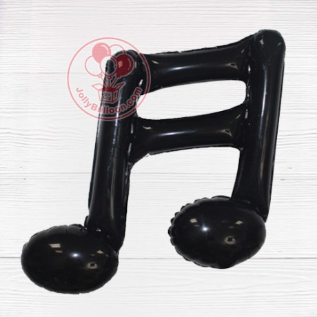 14" Double notes (Black)