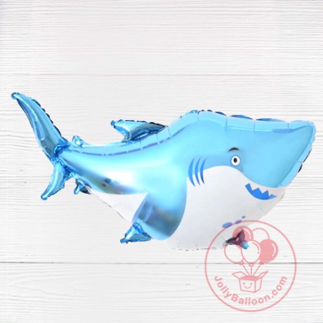 38" 大鯊魚  (藍色)