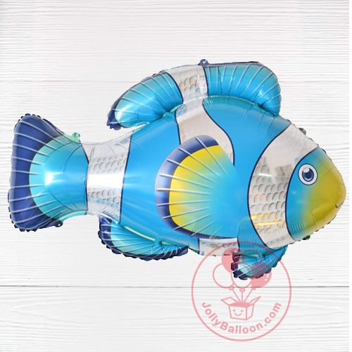 27" 熱帶魚 (藍色)