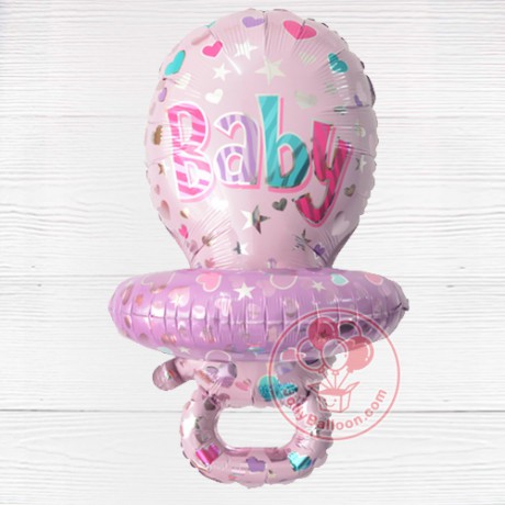 32"	奶嘴 (粉色) - BABY GIRL