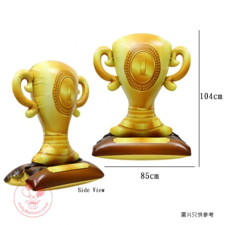 40" 金色冠軍獎杯氣球 站立款