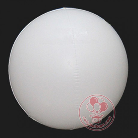 16" 鋁膜正圓形氣球 (白色)
