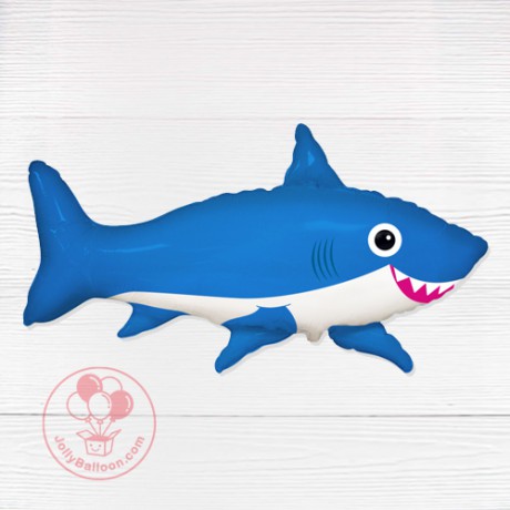 42" 藍色Happy Shark  