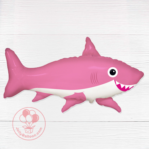42" 粉紅色 Happy Shark