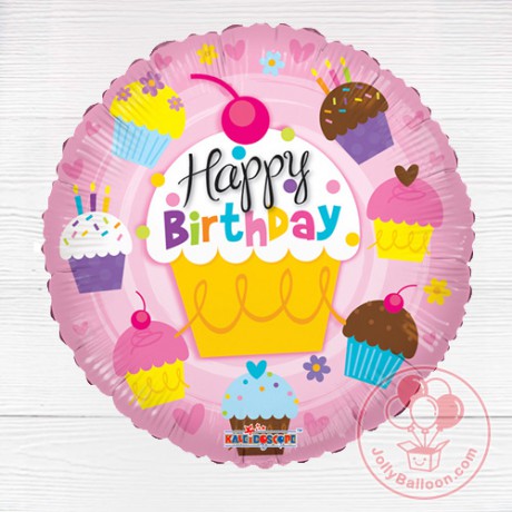 18" 生日蛋糕氣球