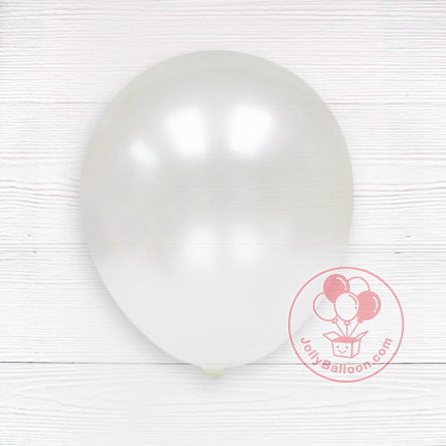10" 珠光氣球 (白色)