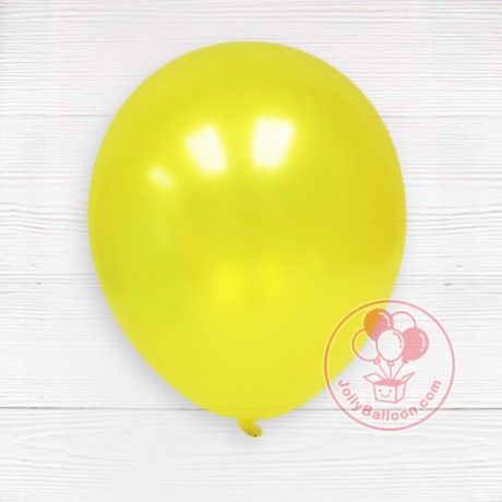 10" 珠光氣球 (檸檬黃)