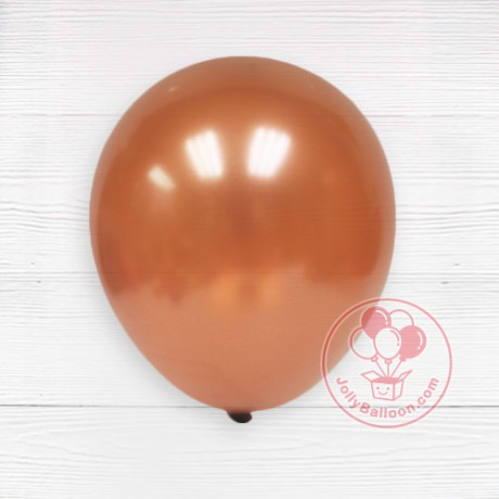 10" 珠光氣球 (啡色)