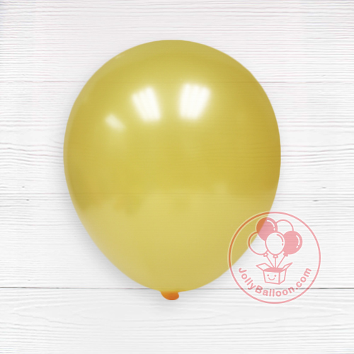 10" 珠光氣球 (芒果黃色)