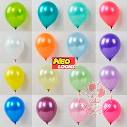 10" 珠光氣球 NEO 50個 (混色)