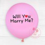 12" Will You Marry Me (粉紅色)