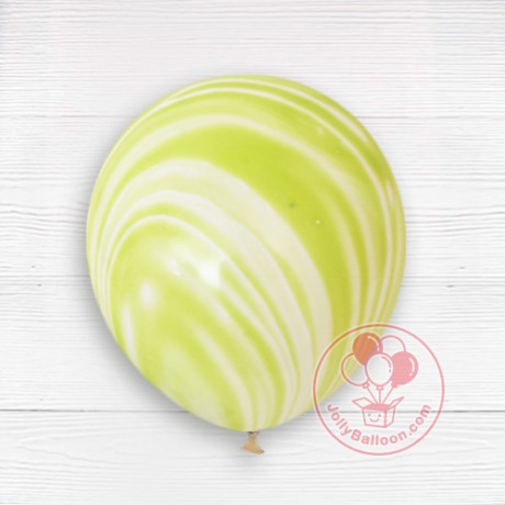 10" 瑪瑙氣球 (淺綠色)