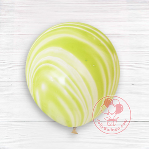 10" 瑪瑙氣球 (淺綠色)