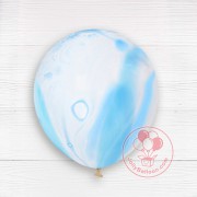 10" 瑪瑙氣球 (天藍色)
