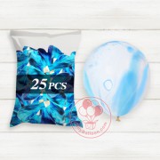 10" 瑪瑙氣球 25個 (天藍色)
