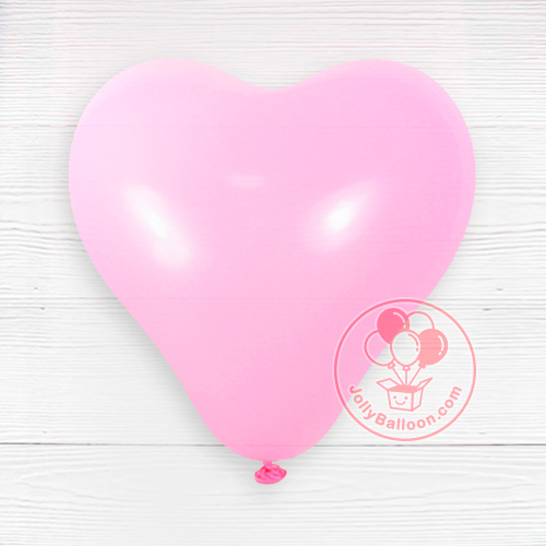 6" 心形乳膠氣球 (粉紅色)