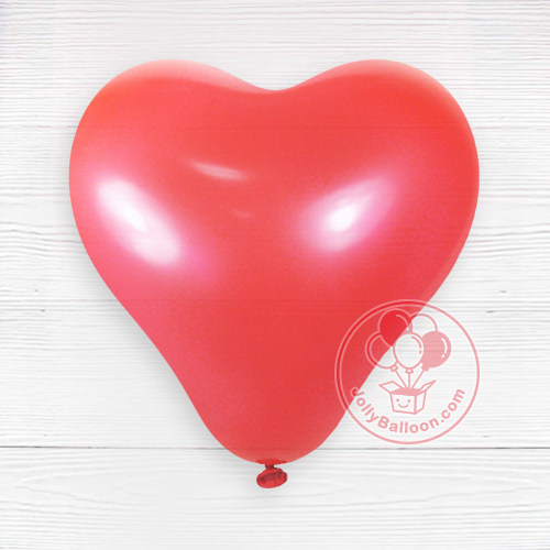 6" 心形乳膠氣球 (紅色)