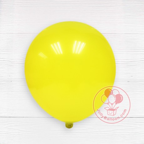 10" 啞光氣球 (檸檬黃)