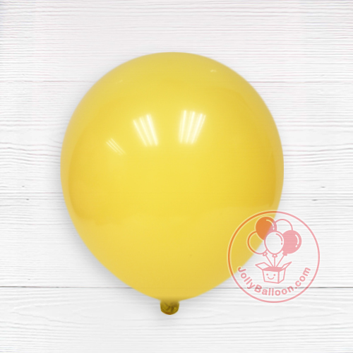 10" 啞光氣球 (芒果黃色)