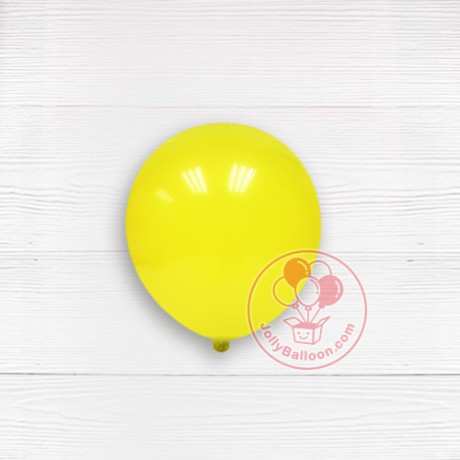 5" 珠光氣球 (黃色)