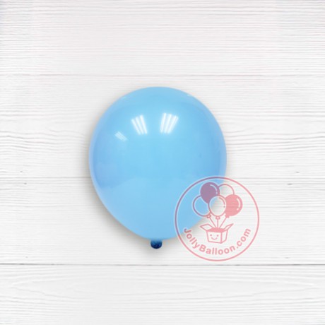 6" 啞光氣球 (淺藍色)