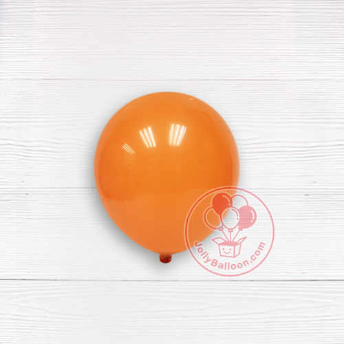 5" 珠光氣球 (深橙色)