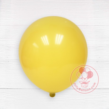 18" 啞光乳膠氣球 (黃色)