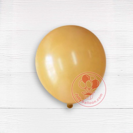 12" 啞光氣球 (棕色)