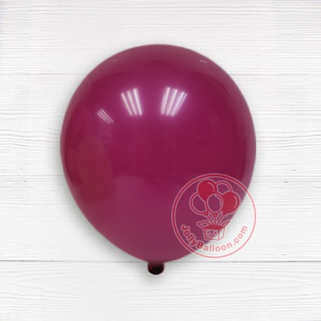 12" 珠光氣球  (酒紅色)