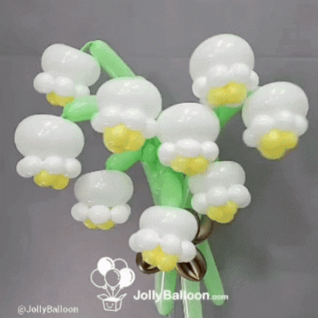 鈴蘭氣球花束 ( 1束9支 )