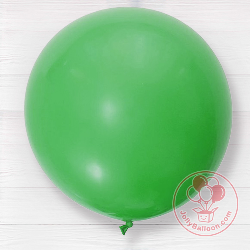 48" 圓型乳膠氣球 (綠色)