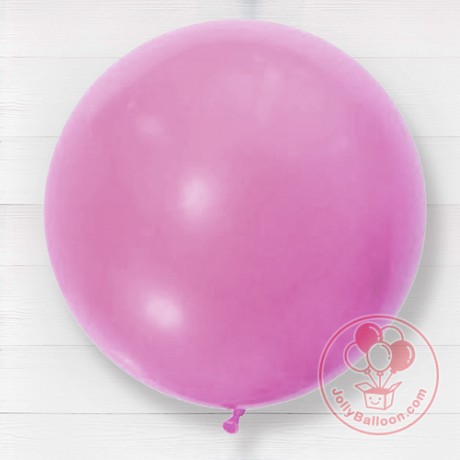 36" 乳膠氣球 (玫瑰红)