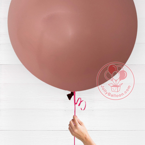 36" 哥倫比亞正圓乳膠氣球 (复古粉色)