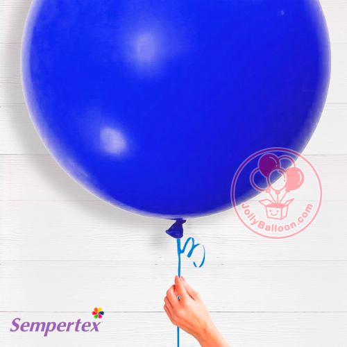 36" 哥倫比亞正圓乳膠氣球 (寶藍色)