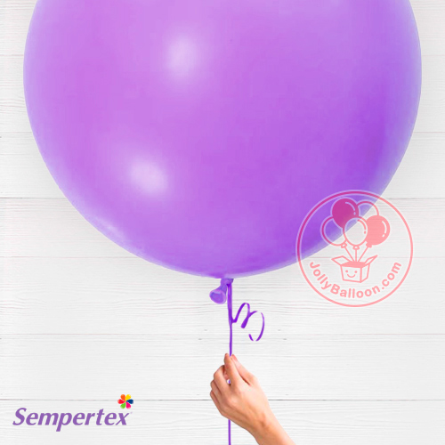 36" 哥倫比亞正圓乳膠氣球 (紫色)