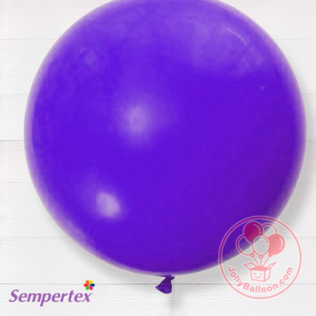 36" 哥倫比亞正圓乳膠氣球 (深紫色)