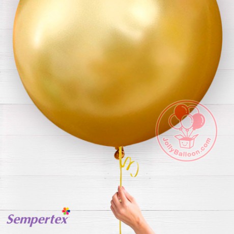 24" Sempertex Latex Balloon (METALLIC PEARL GOLD)