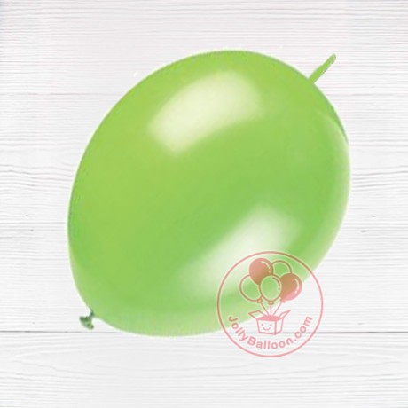 6" 啞光針尾乳膠氣球 (綠色) 50個