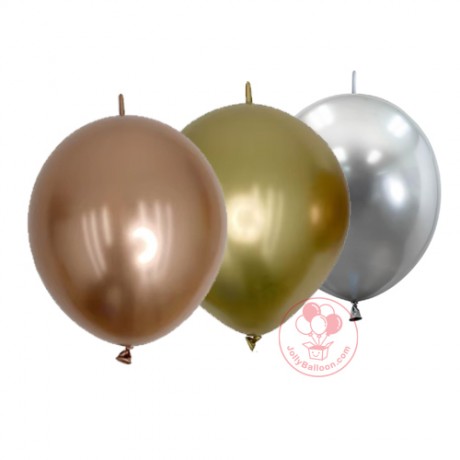 12" 金屬色針尾乳膠氣球(單色) 20個