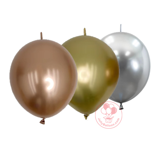 12" 金屬色針尾乳膠氣球(單色) 20個