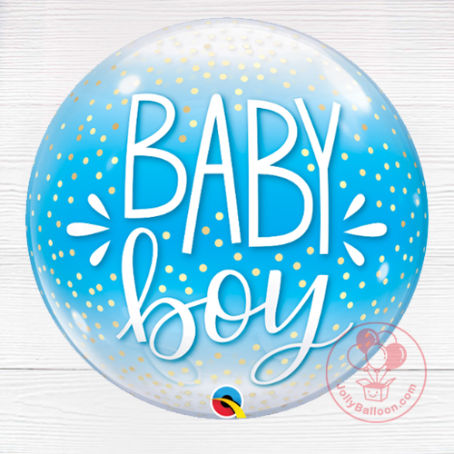 22" Baby Boy 水晶氣球