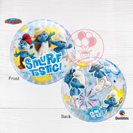 22" The Smurfs Bubble Balloon