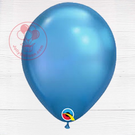 11" 金屬色 氣球 (藍色)